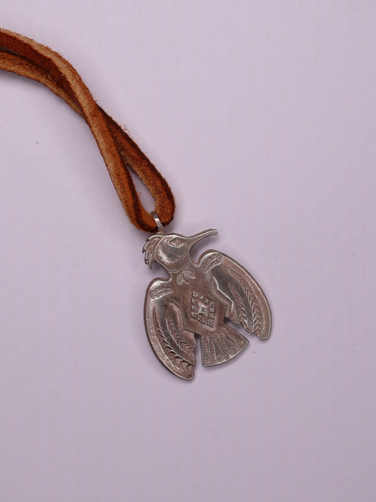 Spoonbill Silver necklace