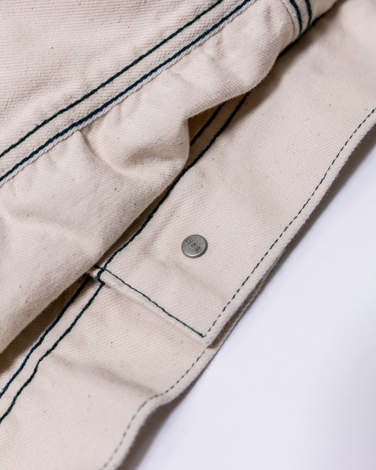 Space Cowboy White Denim Trucker Jacket